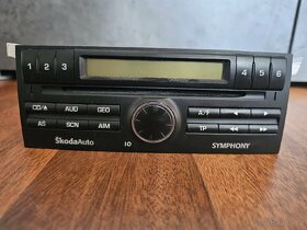 Prodám original Škoda Symphony rádio - 2