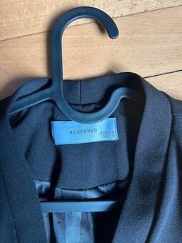 Dámske černé sako - 2