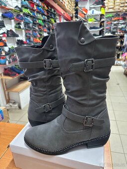 Damske zimni kozačky , s kožíškem uvnitř - 2