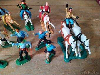 Retro figurky kovbojové - 2
