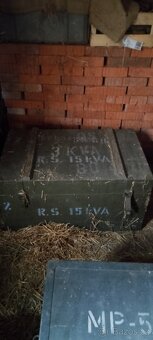 Dřevěné vojenské bedny - 2