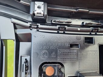 Maska chladiče Škoda Octavia 4 facelift celá - nové - 2