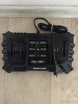 Parkside vrtačka s nabíječkou ,3x baterie - 2