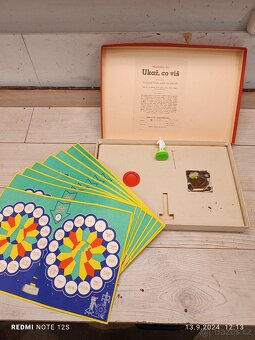 Stará retro hra ukaž co víš magnetická - 2