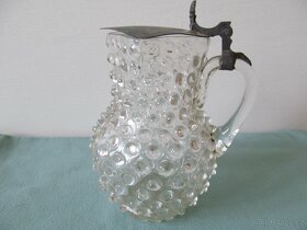 Skleněný džbánek s víkem +2 +1 - 2