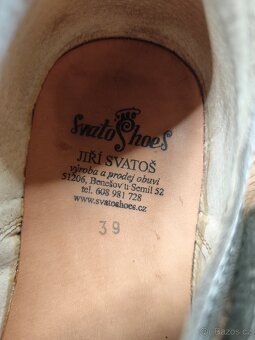 Barefoot baleríny, kožené, vel. 39 - 2