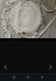 Dámská kabelka Macramé - 2