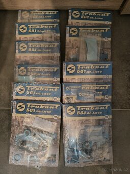 Trabant 1:8 plus karavan Hachette - 2