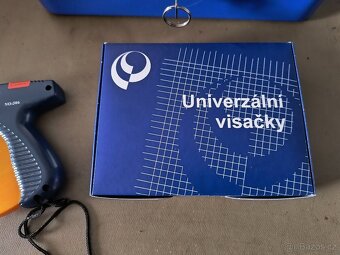 Splintovací kleště D&T 2ks.VISAČKY na oděvy bílé 3040mm - 2