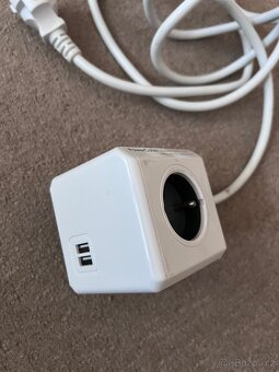 Powercube Extended s USB-A, šedá - 2