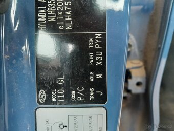 Hyundai i10 koupím dveře - 2