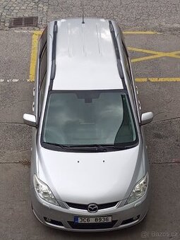 Mazda 5, diesel, velké 7-místné MPV nekuřácké 2009 Nová STK - 2