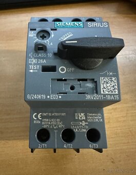 Motorový jistič Siemens Sirius 1,4-2A - 2