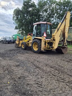 Traktor bagr + lopaty - 2