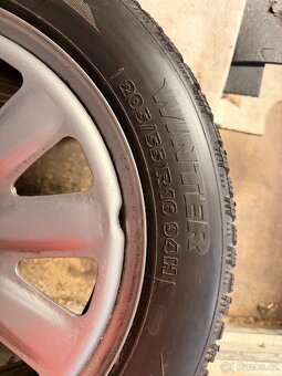 Prodám 4x zimní pneu 205/55R16 - 2
