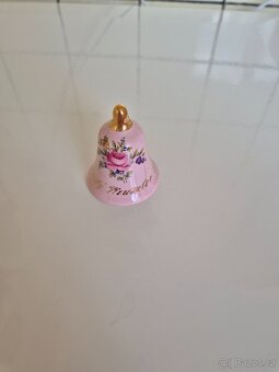 Růžový porcelán - různé předměty - 2