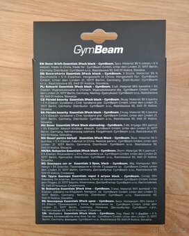 Nové, nerozbalené boxerky Gymbeam - 2