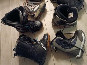Boty na snowboard, snowboardové boty 32, 35, 37,5 a 39 1/3 - 2
