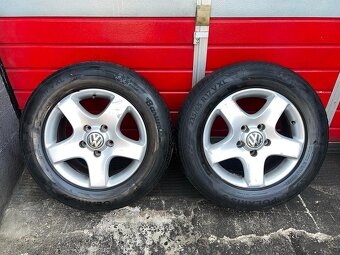 Original ALU kola VW CANYON 17" 7,5J ET55 + pneu 235/65/R17 - 2