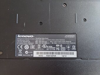 LENOVO THINKPAD ULTRADOCK 40A2 - DOCKING STATION + ADAPTER - 2