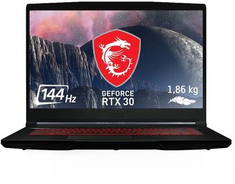 MSI GF65 Thin 10UE-098CZ kovový + podložka větraci + myš - 2