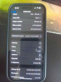 Iphone 15 256 gb v zaáruce - 2