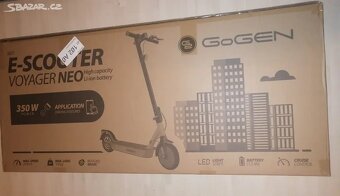 Elektrická koloběžka GoGEN VOYAGER NEO Red - 2