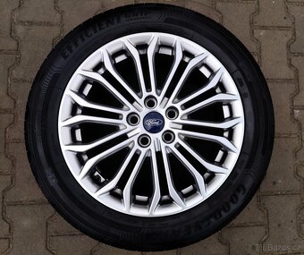 Alu kola originál Ford Focus, C-Max 5x108 R17 KRÁSNÁ SADA - 2