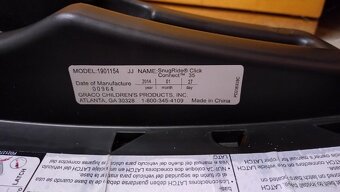 Autosedačka Graco vč. základny - 2