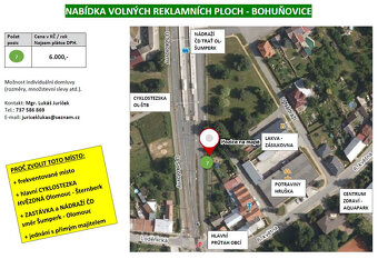 REKLAMNÍ PLOCHA K PRONÁJMU - 2