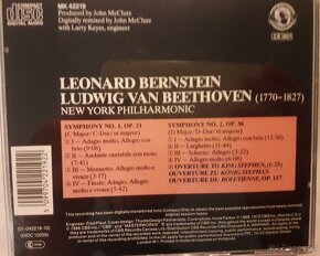 CD Beethoven - Symphony No.1 and No.2 - 2