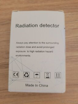 DETEKTOR RADIACE/ GEIGERŮV POČÍTAČ/ DOZIMETR XR1/ BR-9B - 2