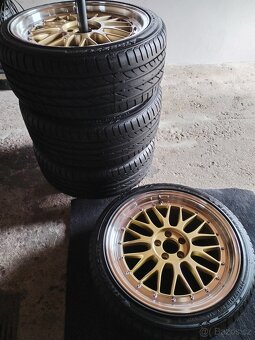 Japan Racing JR23 18x8.5 et35 5x100 Gold - 2