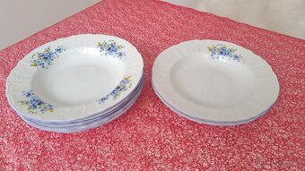 Originál Bernadotte Thun – porcelánové talíře hluboké, 7ks - 2
