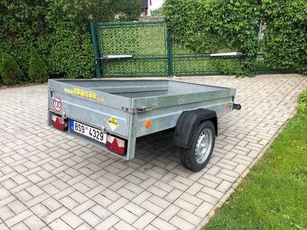 Přívěsný vozík Agados, 215cm x 115 cm, 750 kg - 2