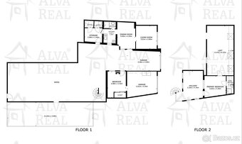 Polořadový rodinný dům v obci Šakvice, CP 304 m², garáž a... - 2