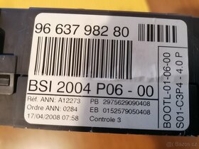 Peugeot Citroen BSI 2004 P06-00 9663798280 - 2