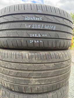 4 x letní pneu r18 235/40/18 - 2