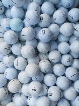 Hrané golfové míčky 50ks, levné značky, třída A/B - 2