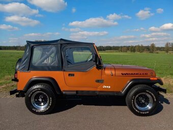 Jeep Wrangler YJ 4.2 6válcový benzínový, rok výroby 1987 - 2