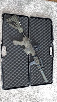 Airsoftová zbraň GC16 SRL, celokov, elektronická spoušť. - 2