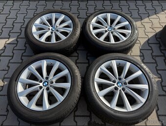 4x al kola 5x112 BMW, TPMS + pneu letní 245/50 R18 - 2