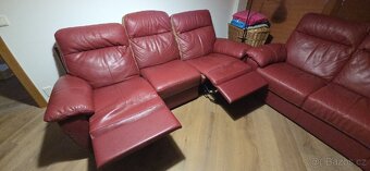 Kožená sedací souprava - 2