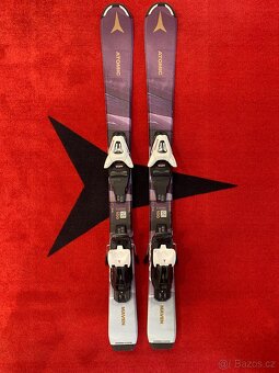 Dětské lyže ATOMIC MAVEN  100cm, vázání C 5 GW Lavender - 2