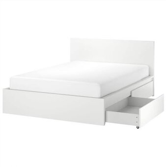 MALM IKEA - Manželská postel 160x200 - 2