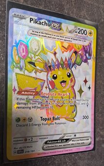 Pokemon TCG Pikachu ex SSP 219 - 2
