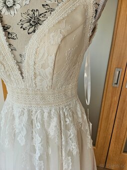 Nové boho svatební šaty s-l - 2