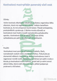 Kostival mast domácí - 2