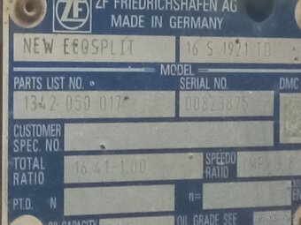 Převodovka Man Tgx - 2