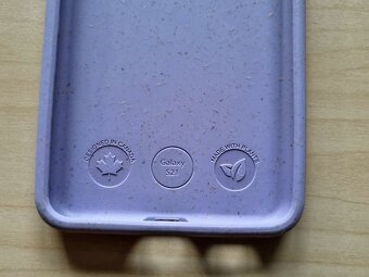 kryt pro Samsung Galaxy S21, značky PELA, levandulové, nové - 2